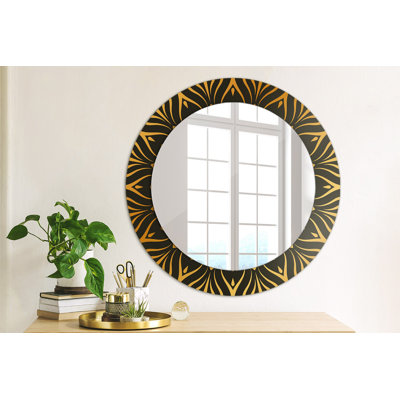 Huldar Glass Flat Wall Mirror
