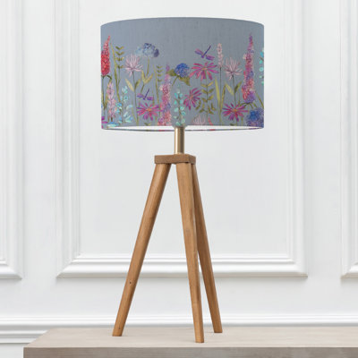 Florabunda Solid Wood Table Lamp