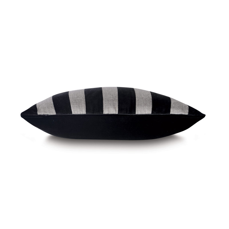 Zac Square Pillow Cover & Insert, Faux Down