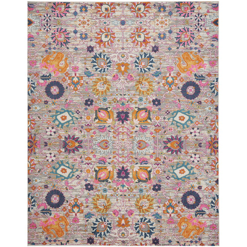 Oriental Indoor Rug, Rectangle 9' x 12'
