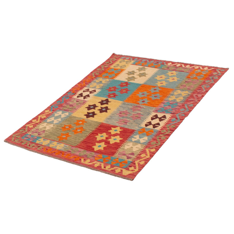 Tapis rouge unique 4 pi x 5 pi 10 po Terraza