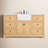 Pardue 60'' Single Bathroom Vanity with Marble Top-1356145374