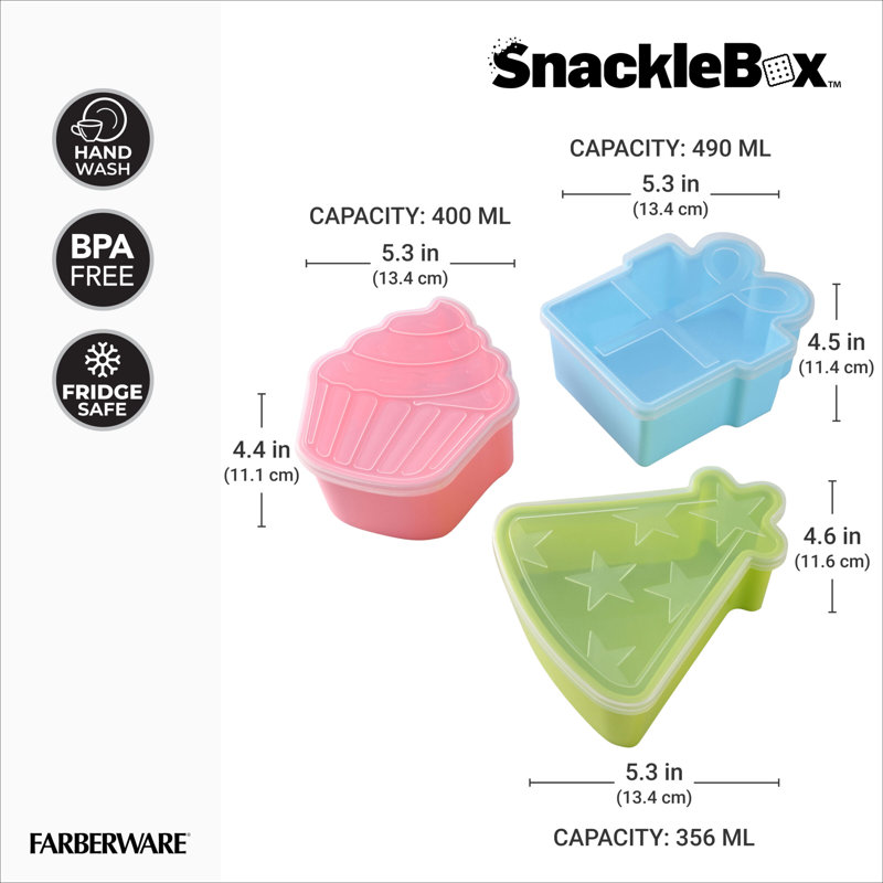 Faberware Snacklebox Celebration Minis