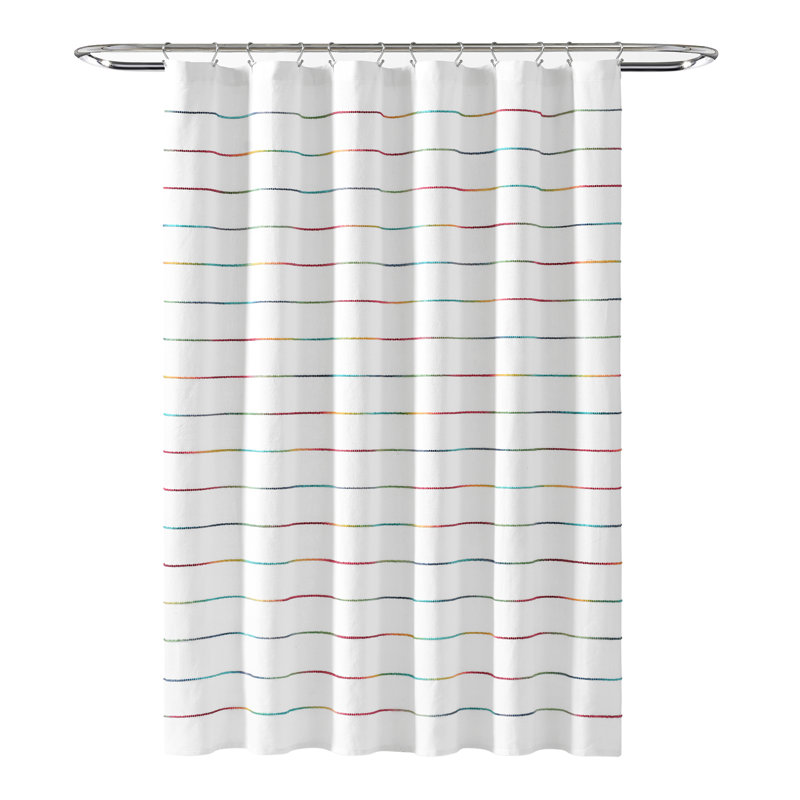 Rideau de douche Ombre, Bleu marine, H 72 po x l 72 po
