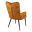 Fauteuil en lin capitonné l 27,5 po Archie-1841488081