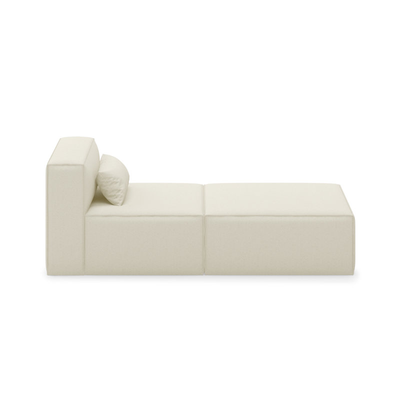 Mix Modular 2-Pc Chaise, Mowat Sand