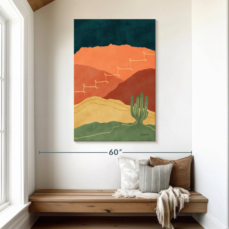 Mountainous II, H 48 po x l 32 po