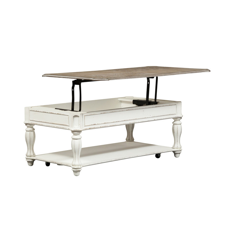 Colchester Lift Top Cocktail Table w/ Casters