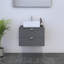 Meuble-lavabo gris 23,6 po Bali-1228647726