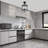 4-Light Black Crystal Semi-Flush Mount Ceiling Light