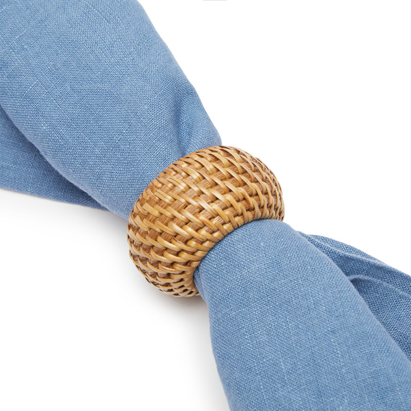 Rond de serviette Chanon, Naturel