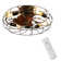 Alexondra Caged Ceiling Fans with Lights and Remote