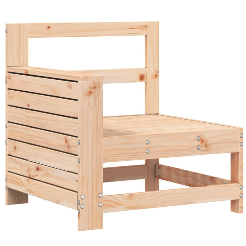 Gad Outdoor Lounge Chair, Natural