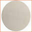 Table basse ronde antique blanche avec tablette inférieure - Bois massif durable Panneau de fibres à densité moyenne, peu encombrant pour le salon-121049523