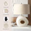 Lampe de table sculpturale Iris