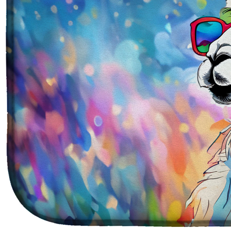 Tapis de séchage hippie