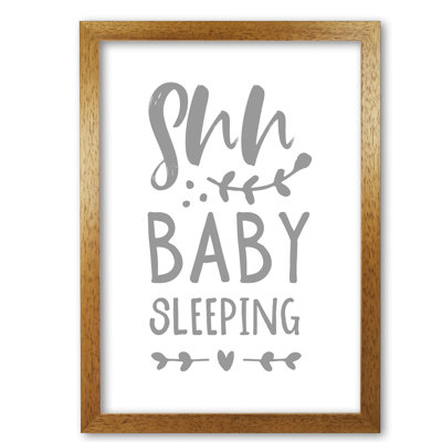 Shh Baby Sleeping - Print