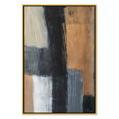 Karl Metallic Slate II by  Print