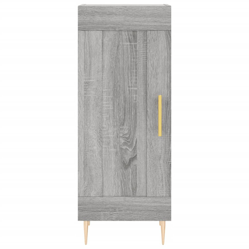 Lourdes 34.5cm Sideboard, Grey Sonoma