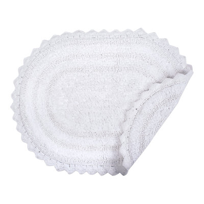 Lisk Cotton Blend Bath Rug