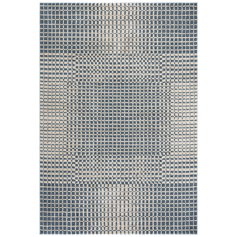 Tapis abstrait Revive 128 Performance, Rectangle 6'-7 x 9'