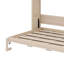 Grand lit escamotable avec armoires de rangement-1869629255