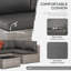 Faigy Rattan Corner Sofa Set Garden Furniture Set 4 Pieces 6 Seater Grey