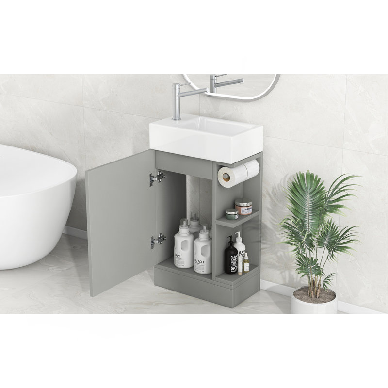 Versatile Bathroom Vanity With Multiple Functionalities For Enhanced Bathroom Experience