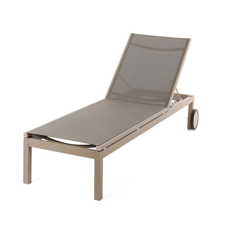 Ivery Outdoor Chaise Lounge Set with Table