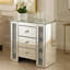 Table de chevet 3 tiroirs Maybritt