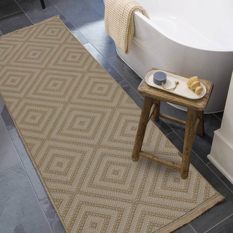 Jute Boho Runner Beige/Cream_MYS2306, Runner 79 x 220cm
