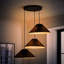 Kameron 3 - Light Painted Shaded Pendant-1553094023-1553094011