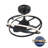 Hunter 20 inch Cirro Fandelier Ceiling Fan with LED Light Kit and Handheld Remote