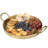 Duerr Decorative Metal Round Ottoman Tray