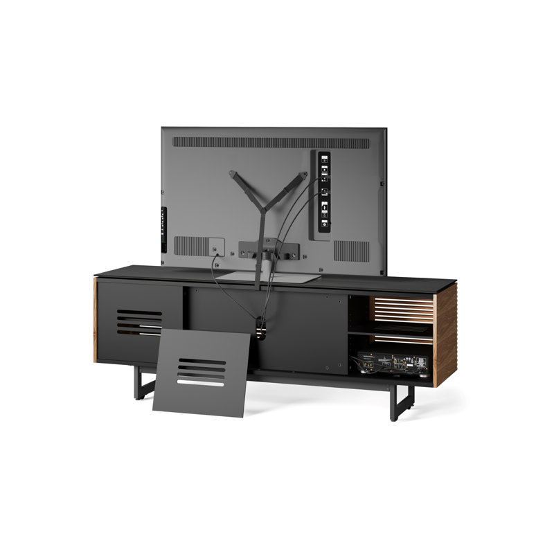 Corridor Media Console, Natural Walnut