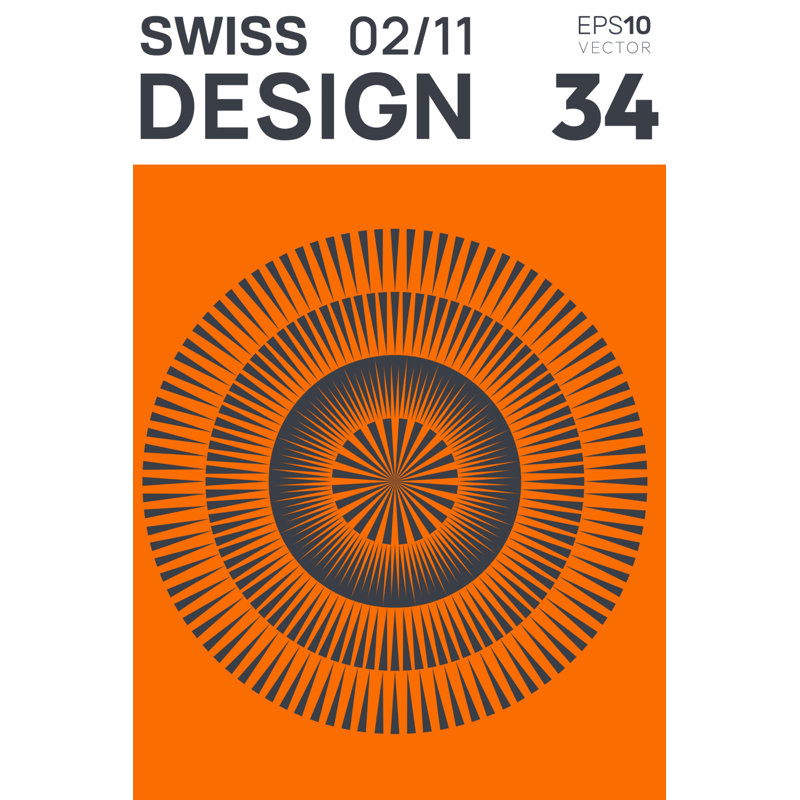 Swiss III - Wrapped Canvas Print, 46cm H x 30cm W x 3.8cm D