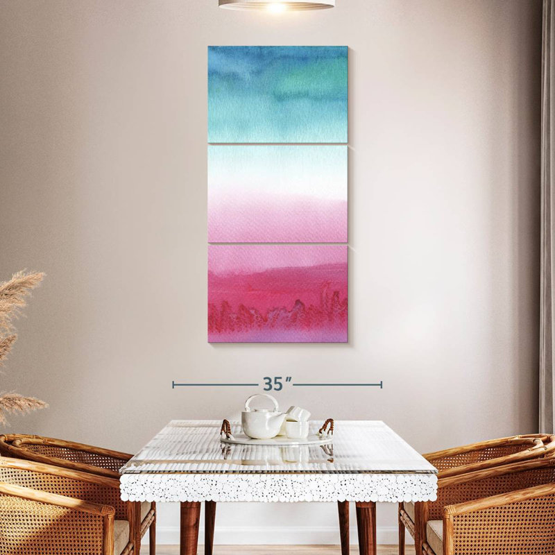 Pastel minimaliste Hinman, H 52 po x l 24 po