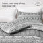 Ensemble de 3 courtepointe Boho Bohemian-122256998-122256985