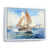 Cadre flottant blanc