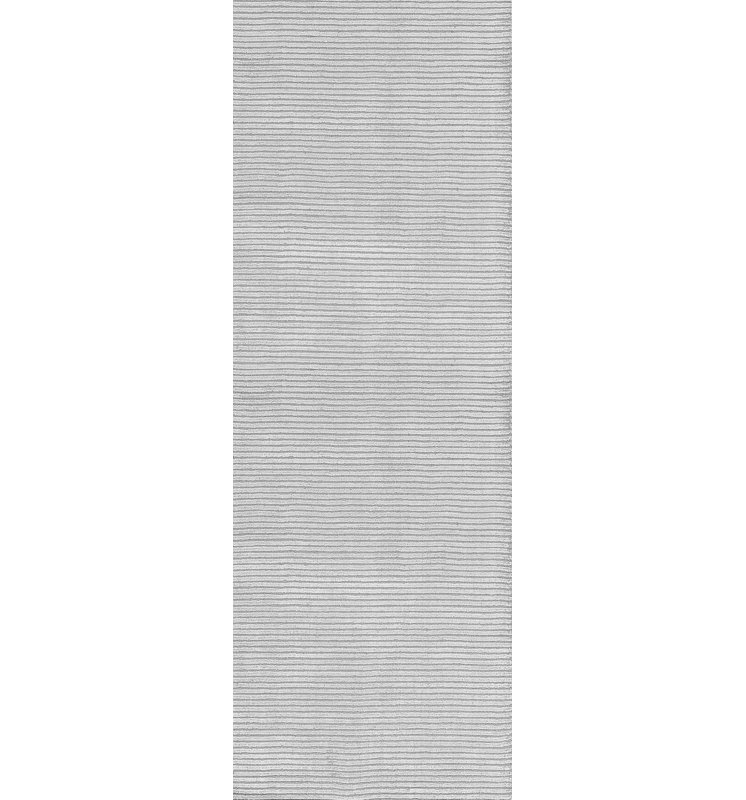 Hand-Knotted High-Quality Gray Area Rug