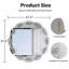 Round Wall Mirror