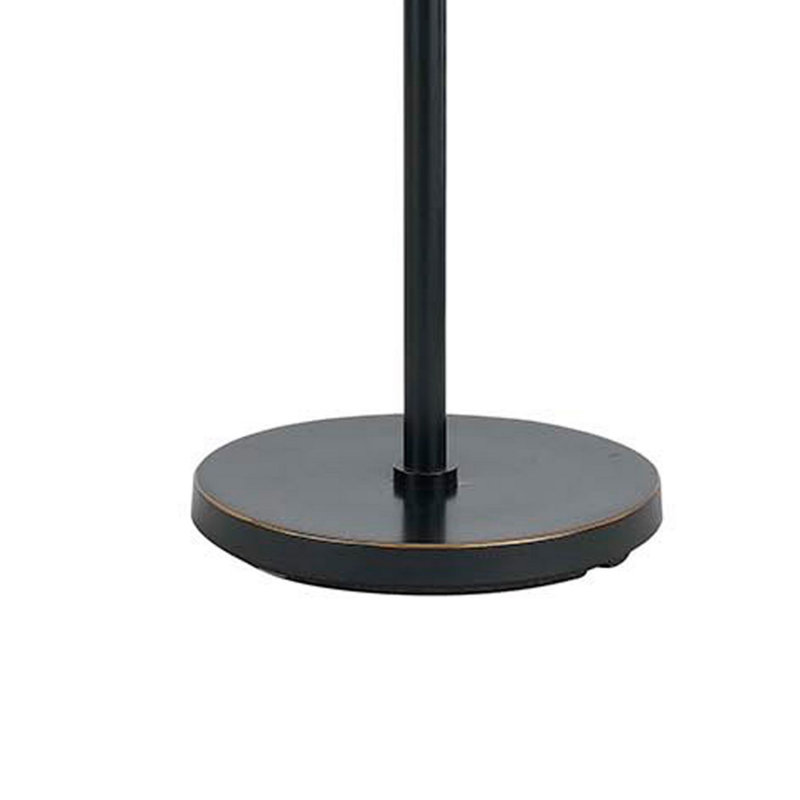 Lampe sur pied 59 po Voijin, Noir, Brun