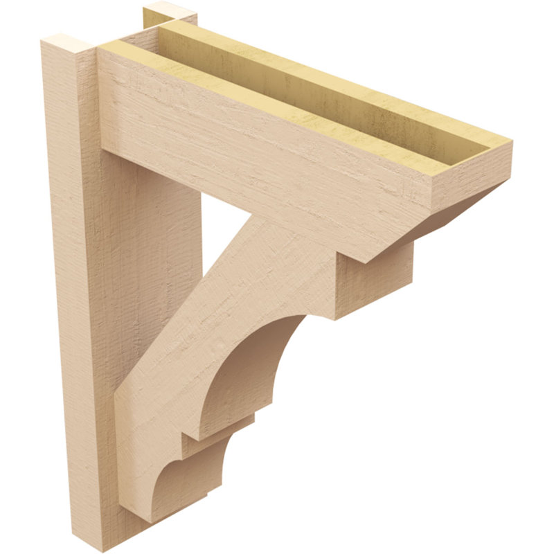 Bois de cèdre brut Balboa Slat, H 22 po x l 6 po x P 18 po