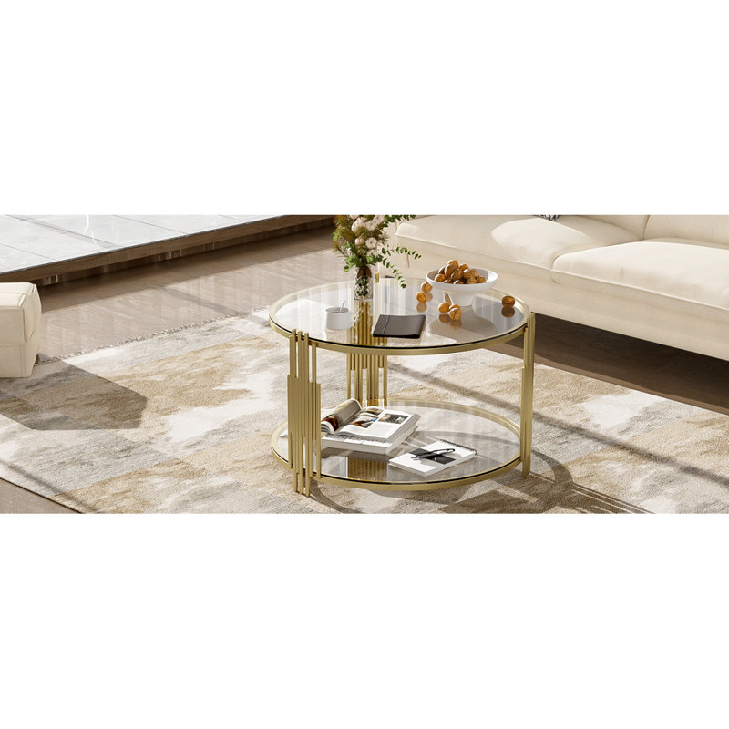 Table basse, Transparent
