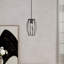 1 - Light Matte Black Chandelier Pendant
