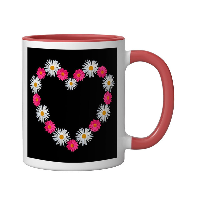 Ceramic Coffee Mug, Red