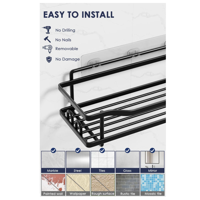 Metal Bathroom Shelves