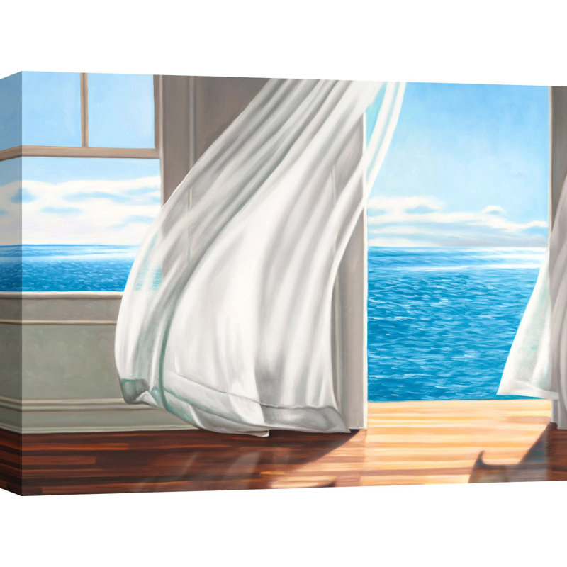 Ocean Escape by Pierre Benson - Wrapped Canvas Painting, 60cm H x 80cm W x 4cm D