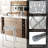 Miland Counter Stool with Metal Frame