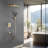 Complete Shower System with Rough in-Valve-91074266